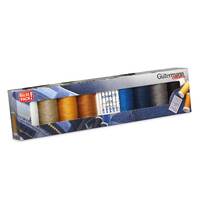 Denim sewing thread set