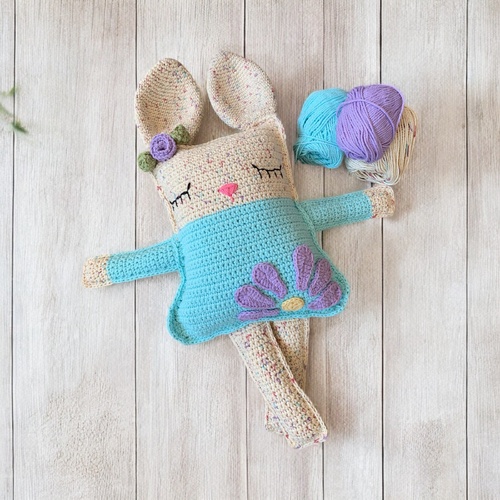 Spring Bunny ragdoll crochet workshop