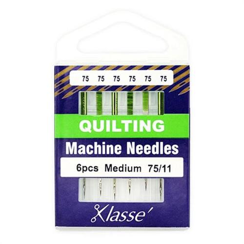 Klasse machine needles [Fabric: Quilting] [Size: 75/11]