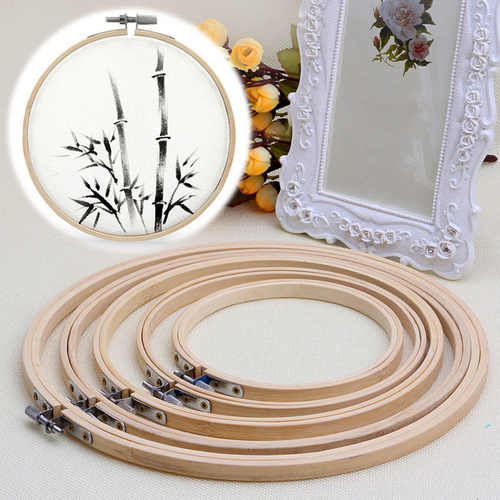 Bamboo embroidery hoop